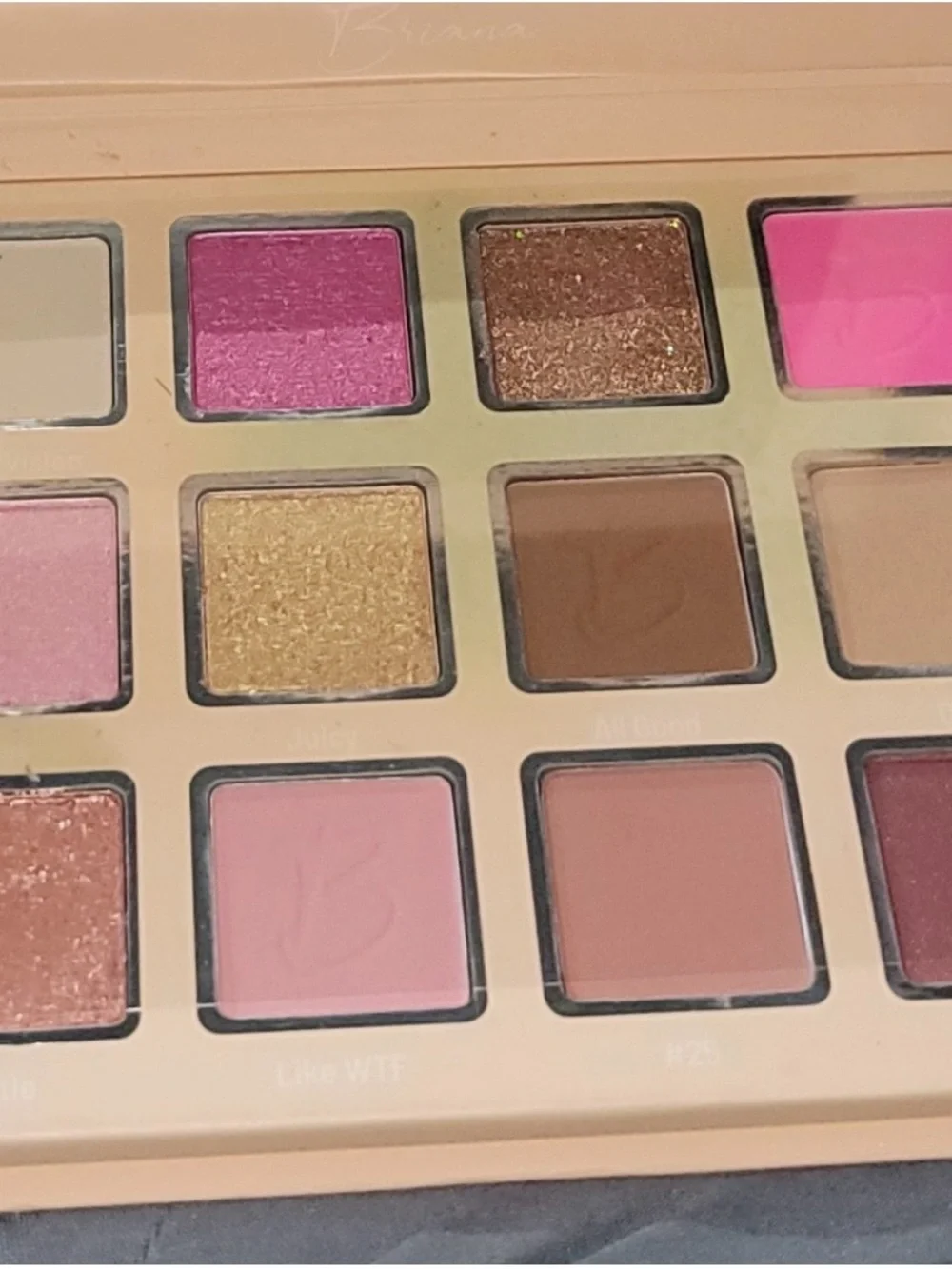 Beauty Creations Nude Pink & Peach Eyeshadow Palette